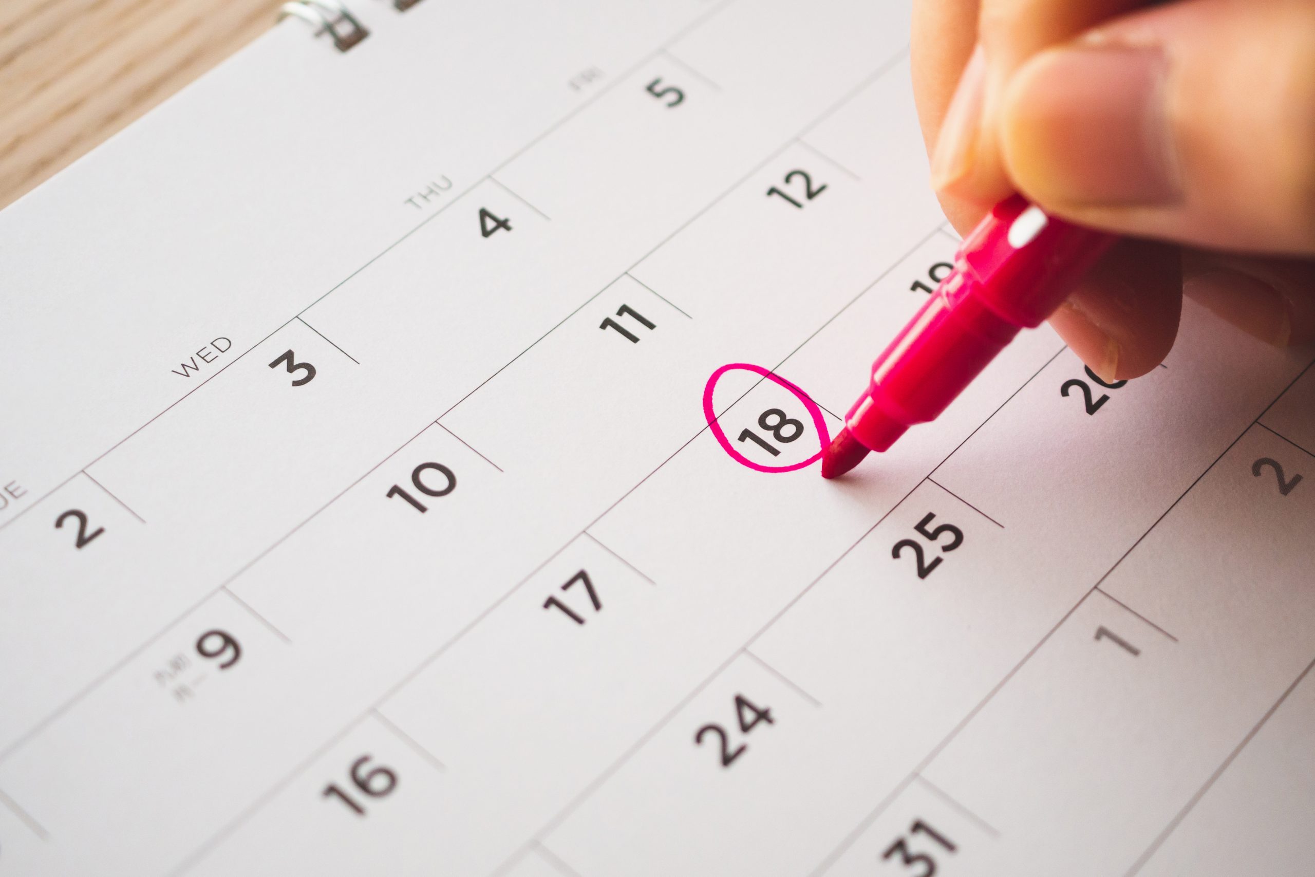 Key Dates Calendar - Irish Tax Review